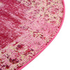Mystic Oasis Collection Area Rug -  Mirage Round Pink  lifestyle 53