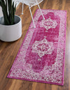 Mystic Oasis Collection Area Rug -  Mirage Runner Pink  lifestyle 5