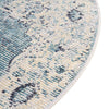 Mystic Oasis Collection Area Rug -  Mirage Round Turquoise  lifestyle 58