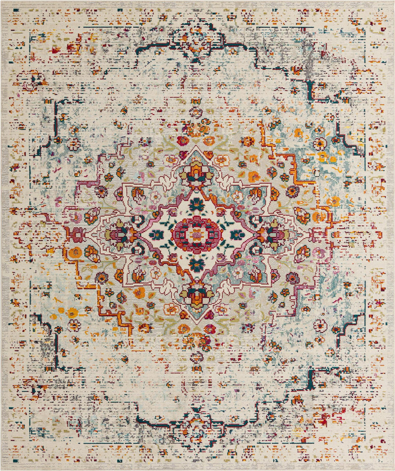 Mystic Oasis Collection Area Rug -  Nomad Rectangle Beige  lifestyle 2