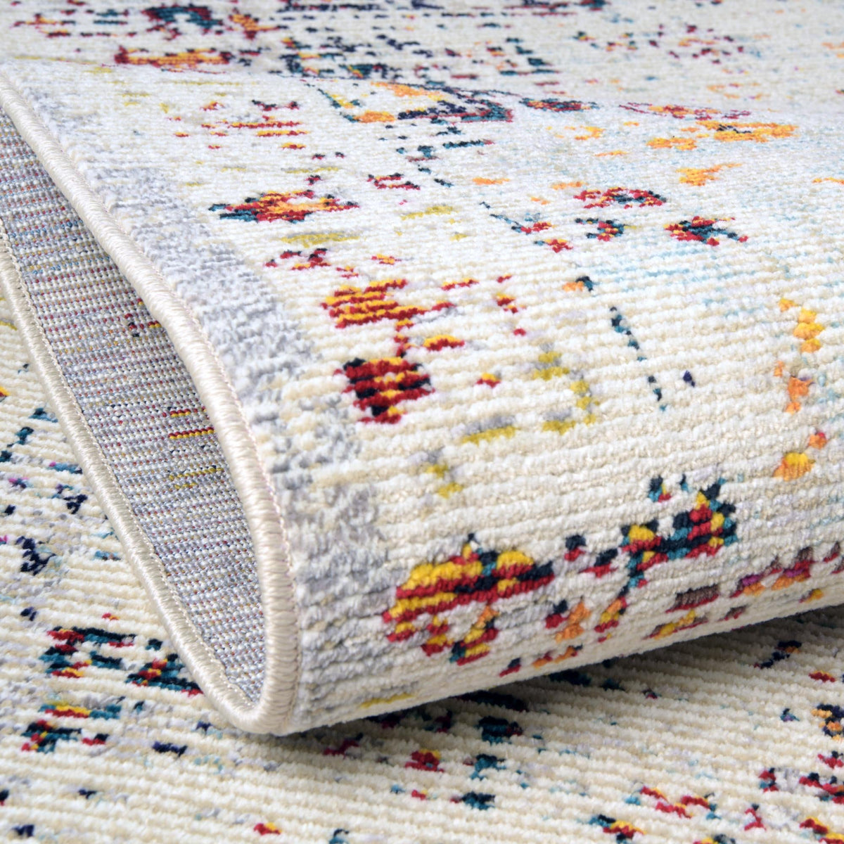 Mystic Oasis Collection Area Rug -  Nomad Rectangle Beige  lifestyle 26
