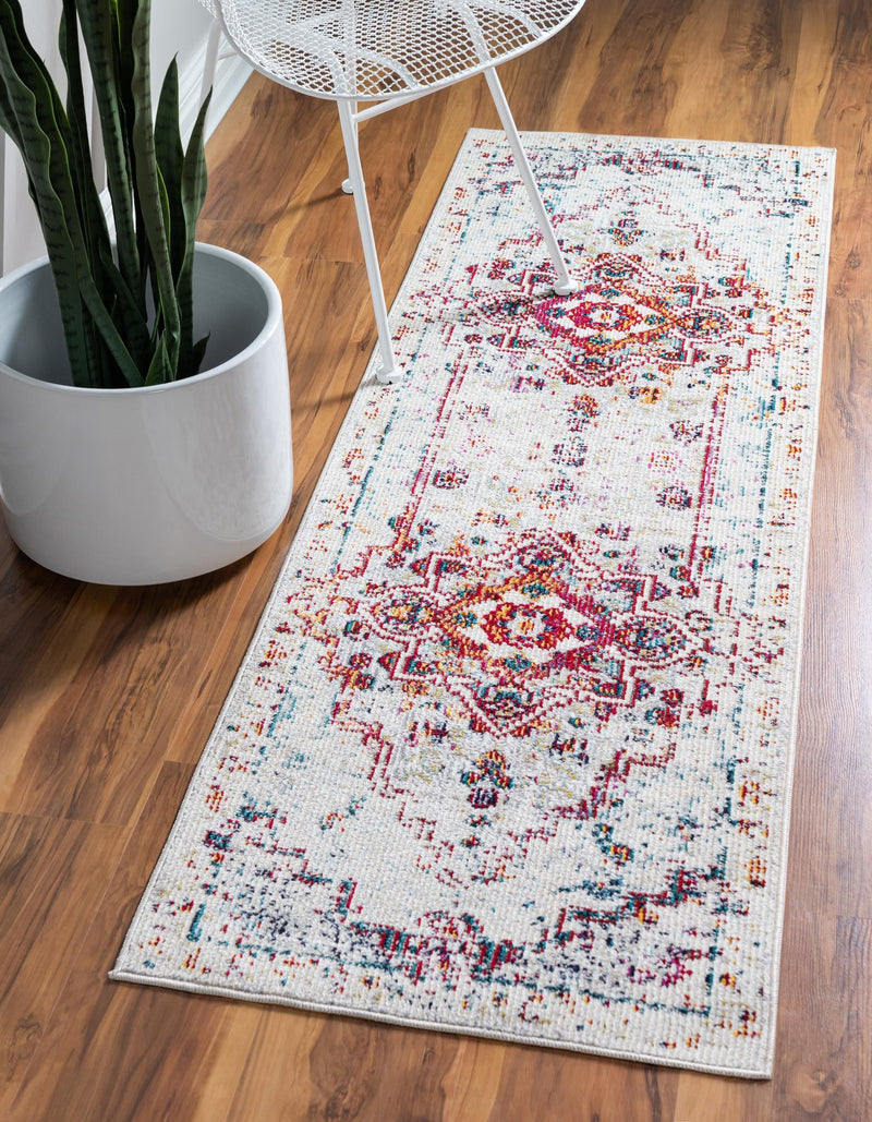 Mystic Oasis Collection Area Rug -  Nomad Runner Beige  lifestyle 76