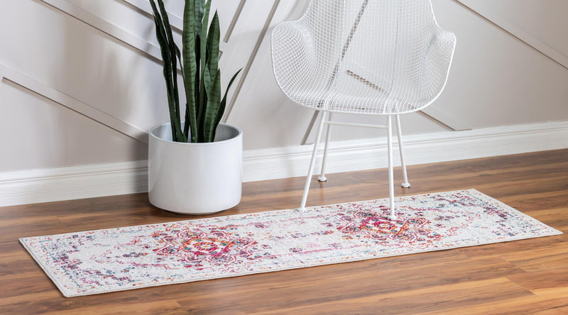 Mystic Oasis Collection Area Rug -  Nomad Runner Beige  lifestyle 86