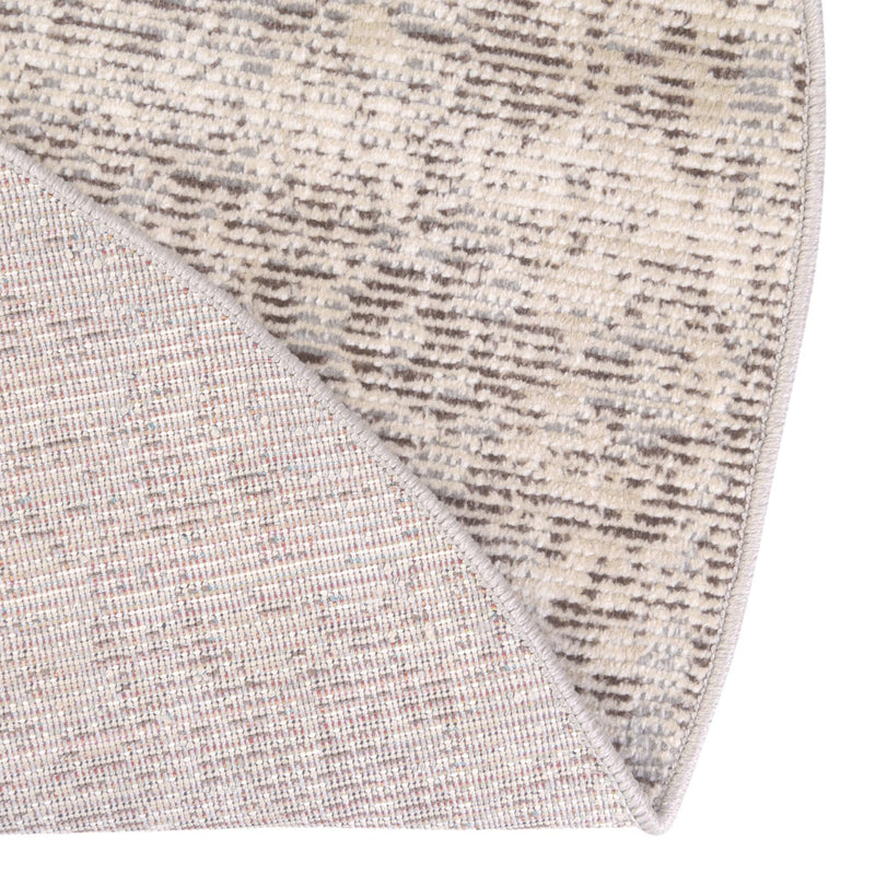 Mystic Oasis Collection Area Rug -  Nomad Round Light Gray  lifestyle 118