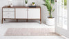 Mystic Oasis Collection Area Rug -  Nomad Runner Light Gray  lifestyle 98
