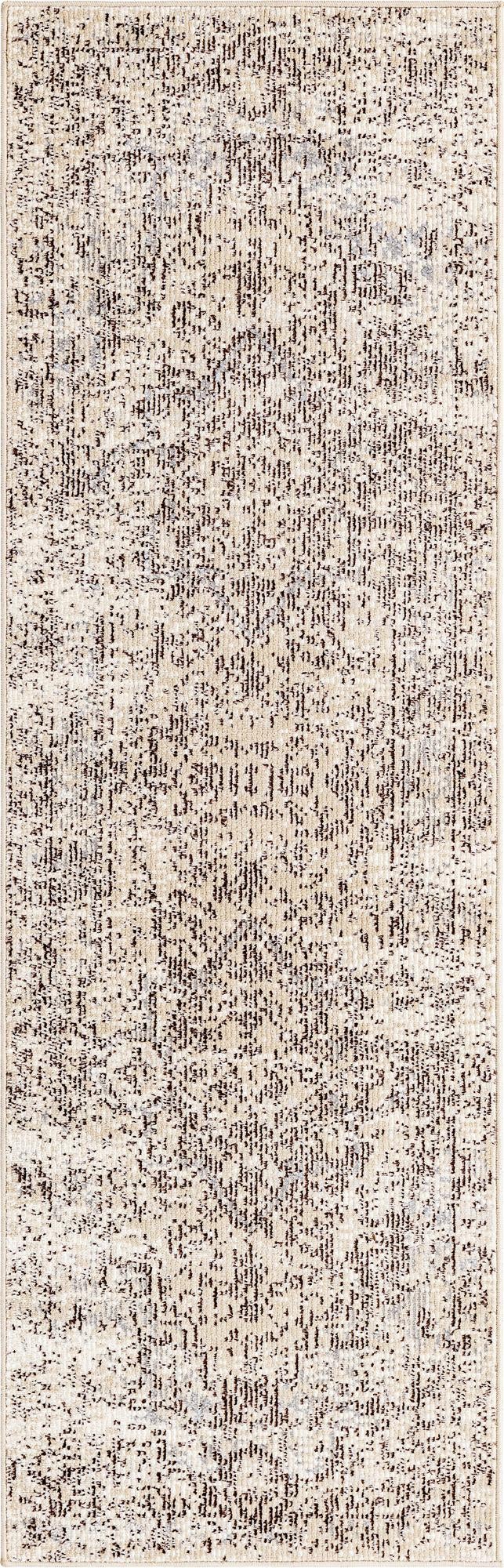 Mystic Oasis Collection Area Rug -  Nomad Runner Light Gray  lifestyle 55