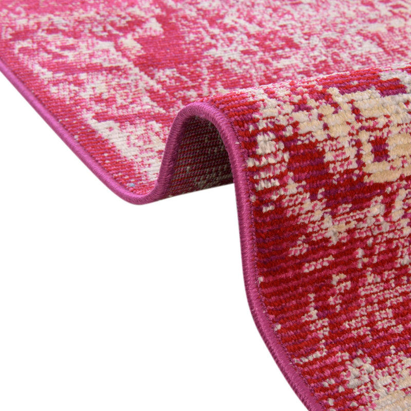 Mystic Oasis Collection Area Rug -  Nomad Rectangle Pink  lifestyle 47