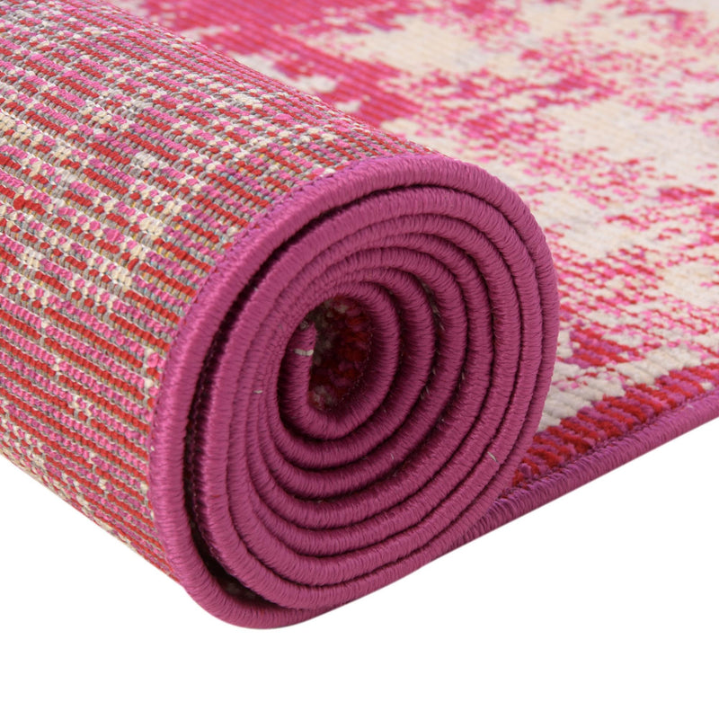 Mystic Oasis Collection Area Rug -  Nomad Rectangle Pink  lifestyle 56