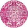 Mystic Oasis Collection Area Rug -  Nomad Round Pink  lifestyle 56