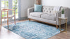 Mystic Oasis Collection Area Rug -  Nomad Rectangle Navy Blue  lifestyle 14