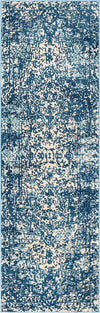 Mystic Oasis Collection Area Rug -  Nomad Runner Navy Blue  lifestyle 59