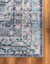 Mystic Oasis Collection Area Rug -  Caravan Runner Gray  lifestyle 47