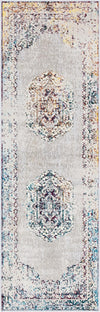 Mystic Oasis Collection Area Rug -  Caravan Runner Gray  lifestyle 20