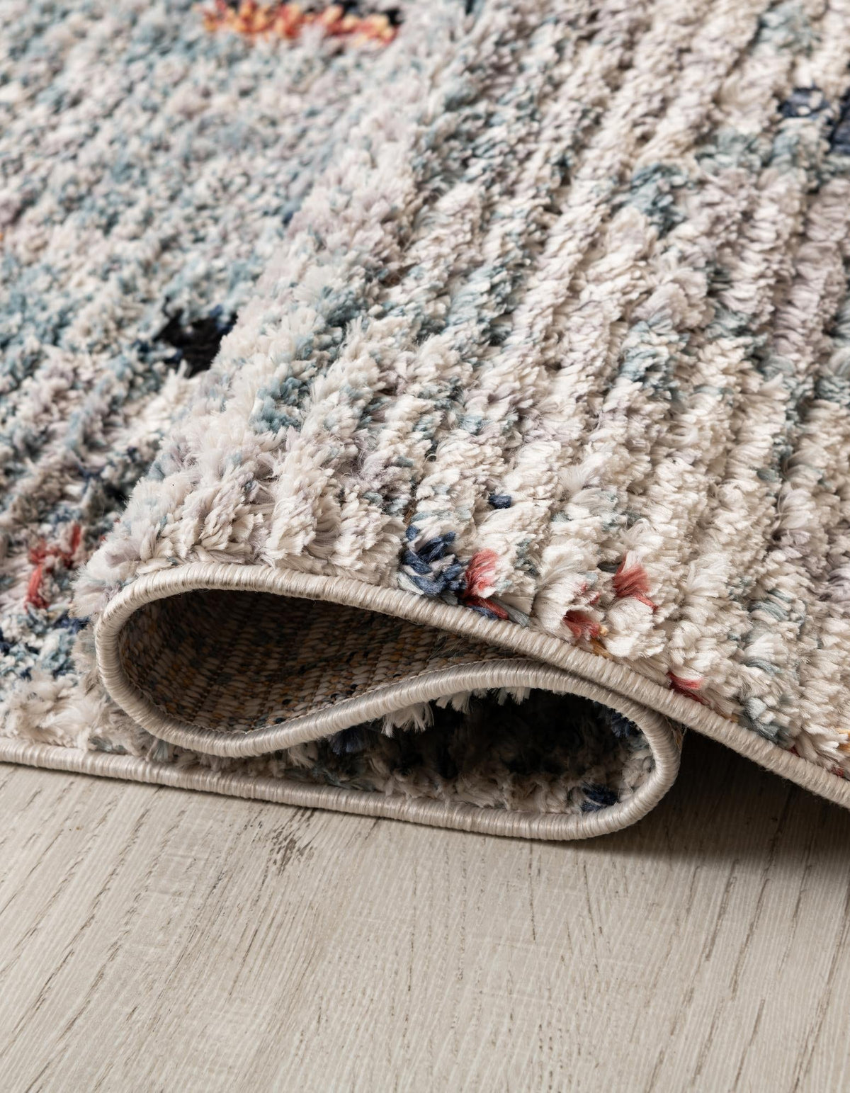 Tangier Treasures Collection Area Rug - Casablanca Round Light Blue  lifestyle 65