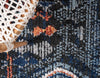 Tangier Treasures Collection Area Rug - Casablanca Rectangle Navy Blue  lifestyle 28