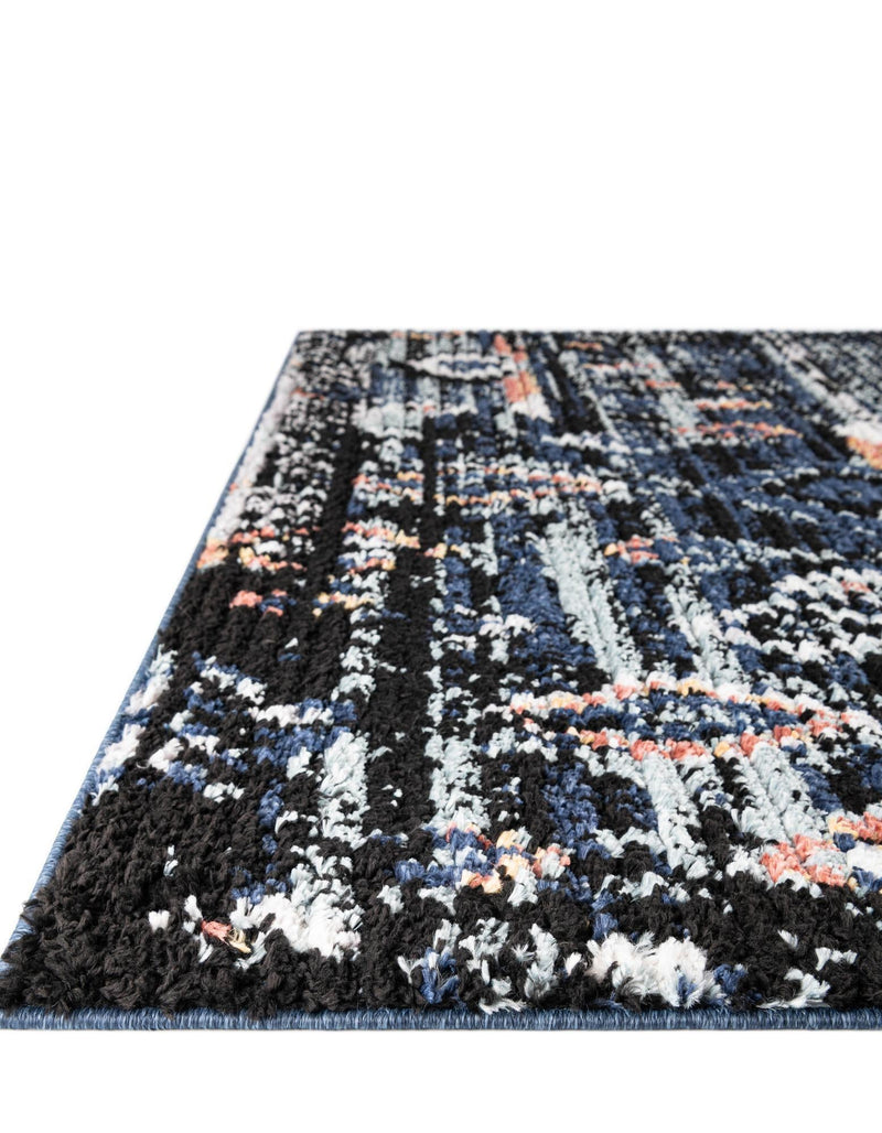 Tangier Treasures Collection Area Rug - Casablanca Rectangle Navy Blue  lifestyle 30