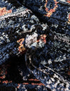 Tangier Treasures Collection Area Rug - Casablanca Rectangle Navy Blue  lifestyle 32