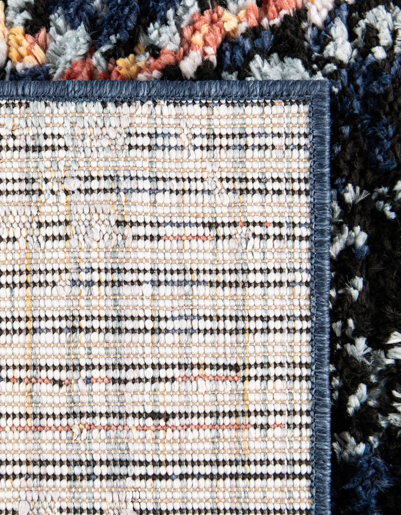 Tangier Treasures Collection Area Rug - Casablanca Rectangle Navy Blue  lifestyle 34