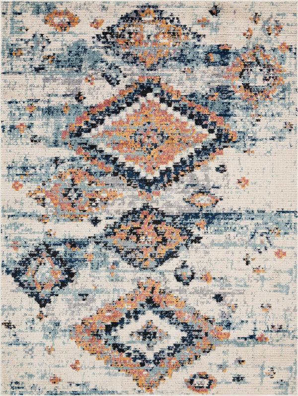 Tangier Treasures Collection Area Rug -  Fez Rectangle Ivory Main