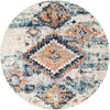 Tangier Treasures Collection Area Rug -  Fez Round Ivory  lifestyle 11