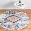 Tangier Treasures Collection Area Rug -  Fez Round Ivory  lifestyle 13