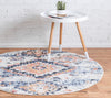 Tangier Treasures Collection Area Rug -  Fez Round Ivory  lifestyle 15
