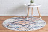 Tangier Treasures Collection Area Rug -  Fez Round Ivory  lifestyle 17