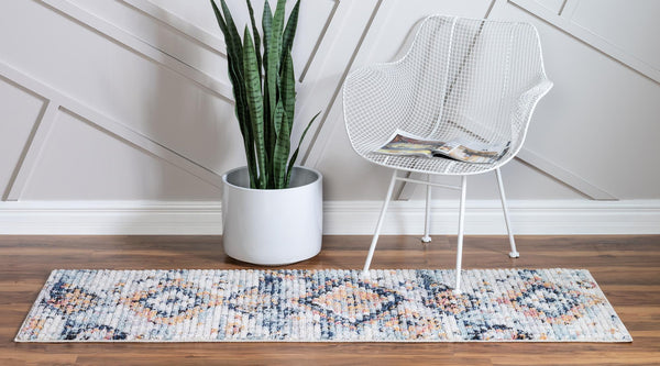 Tangier Treasures Collection Area Rug -  Fez Runner Ivory  lifestyle 18