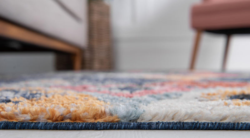 Tangier Treasures Collection Area Rug -  Rabat Rectangle Blue  lifestyle 10