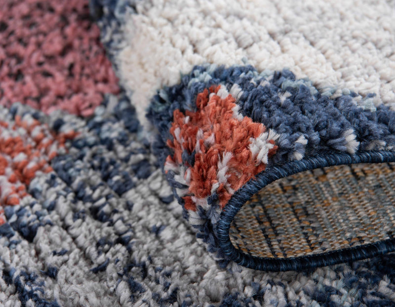 Tangier Treasures Collection Area Rug -  Rabat Rectangle Blue  lifestyle 14