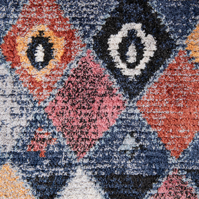 Tangier Treasures Collection Area Rug -  Rabat Rectangle Blue  lifestyle 23