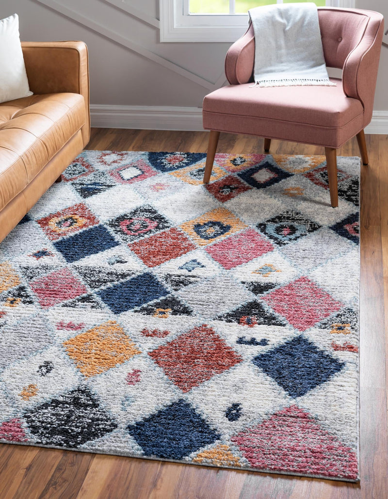 Tangier Treasures Collection Area Rug -  Rabat Rectangle Multi  lifestyle 2