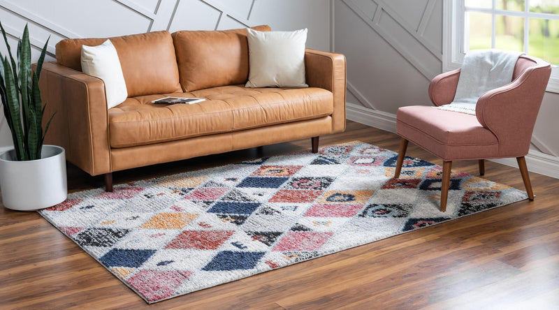 Tangier Treasures Collection Area Rug -  Rabat Rectangle Multi  lifestyle 3