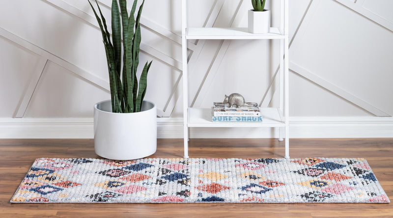 Tangier Treasures Collection Area Rug -  Rabat Runner Multi  lifestyle 22
