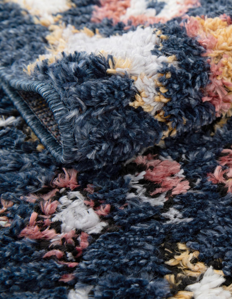 Tangier Treasures Collection Area Rug -  Essaouira Rectangle Navy Blue  lifestyle 11
