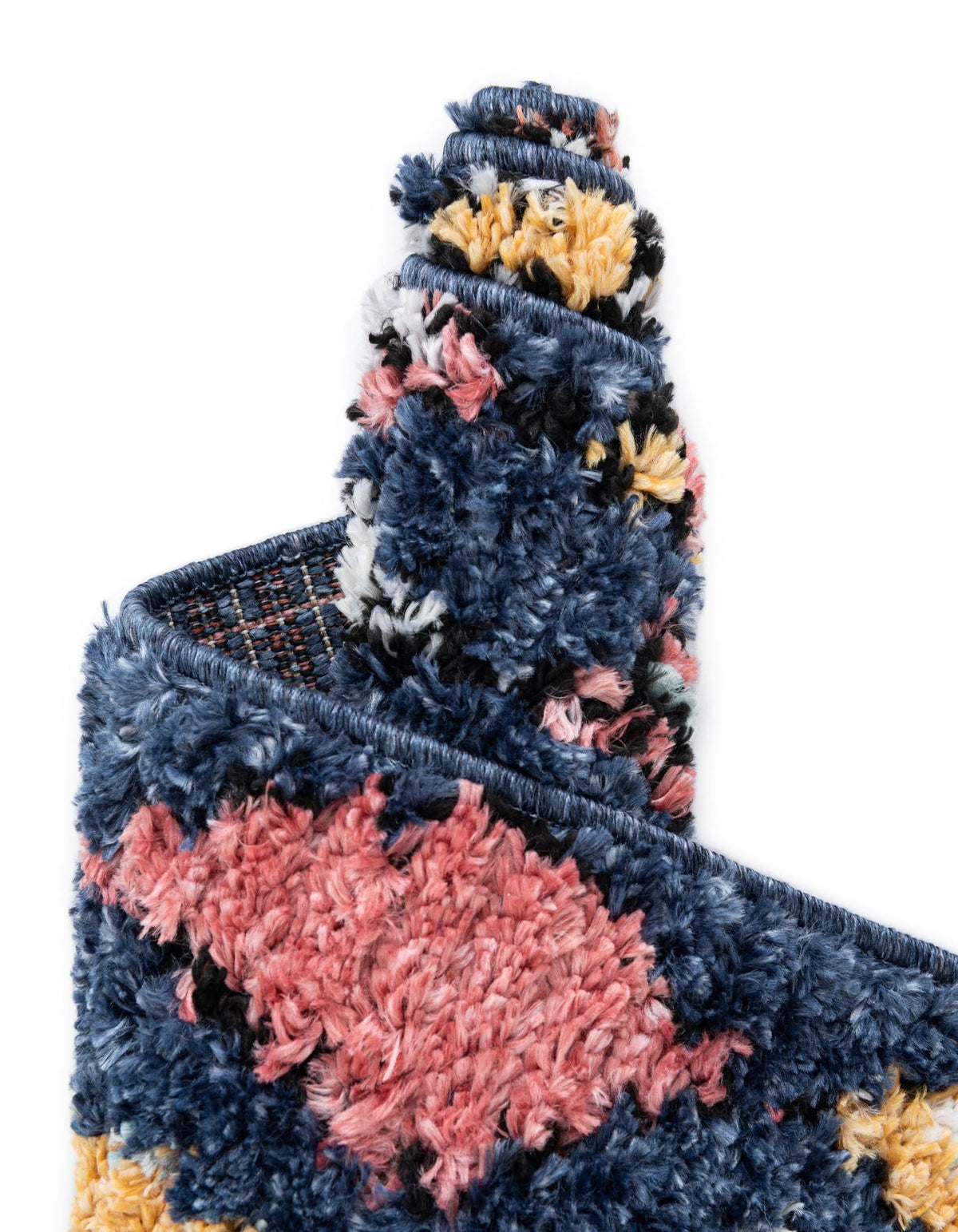Tangier Treasures Collection Area Rug -  Essaouira Rectangle Navy Blue  lifestyle 21