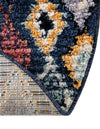 Tangier Treasures Collection Area Rug -  Essaouira Round Navy Blue  lifestyle 67