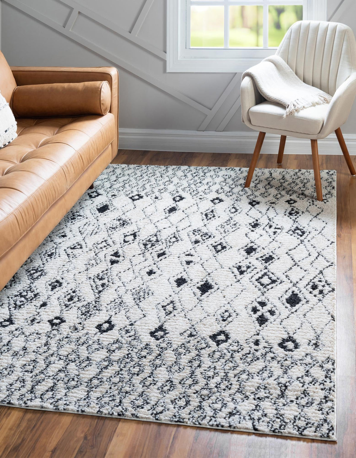 Tangier Treasures Collection Area Rug -  Essaouira Rectangle Ivory  lifestyle 5