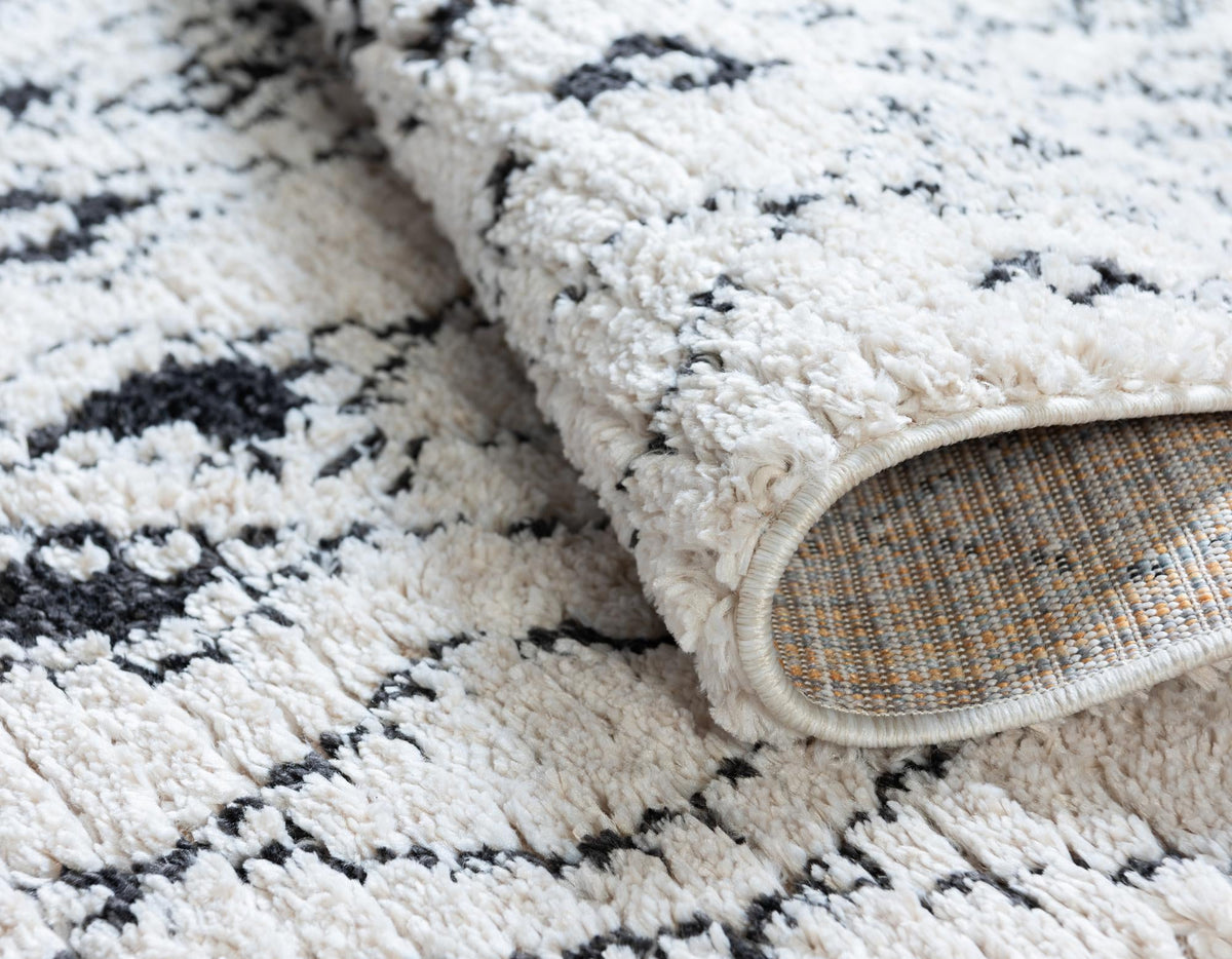 Tangier Treasures Collection Area Rug -  Essaouira Round Ivory  lifestyle 60