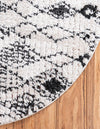 Tangier Treasures Collection Area Rug -  Essaouira Round Ivory  lifestyle 68