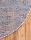 Tangier Treasures Collection Area Rug -  Essaouira Round Ivory  lifestyle 72