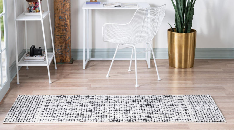 Tangier Treasures Collection Area Rug -  Essaouira Runner Ivory  lifestyle 58