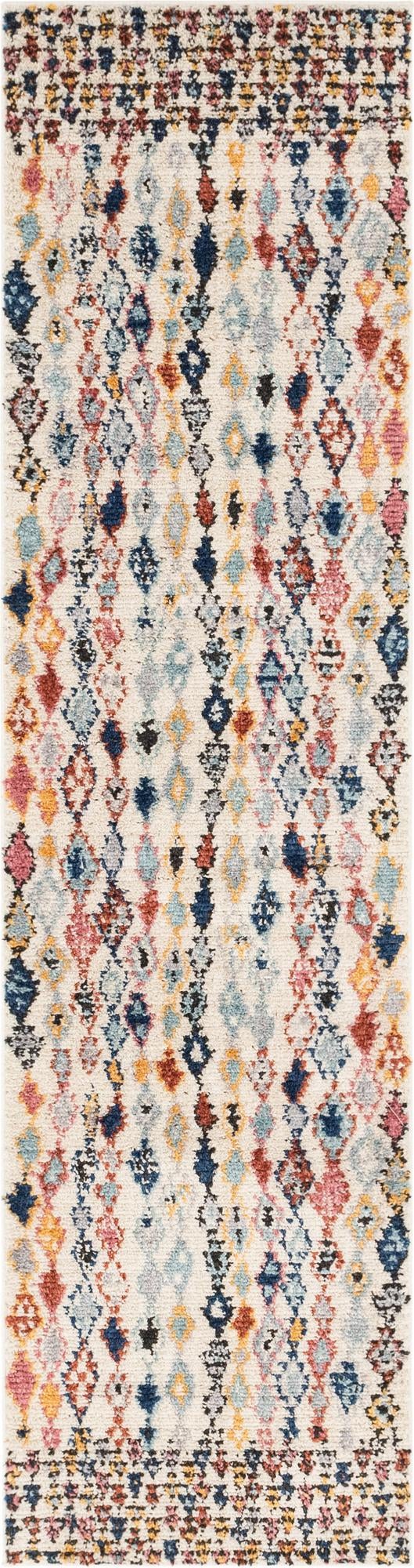 Tangier Treasures Collection Area Rug -  Essaouira Runner Multi  lifestyle 35