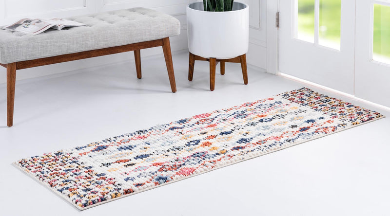 Tangier Treasures Collection Area Rug -  Essaouira Runner Multi  lifestyle 43