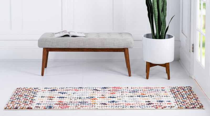 Tangier Treasures Collection Area Rug -  Essaouira Runner Multi  lifestyle 47