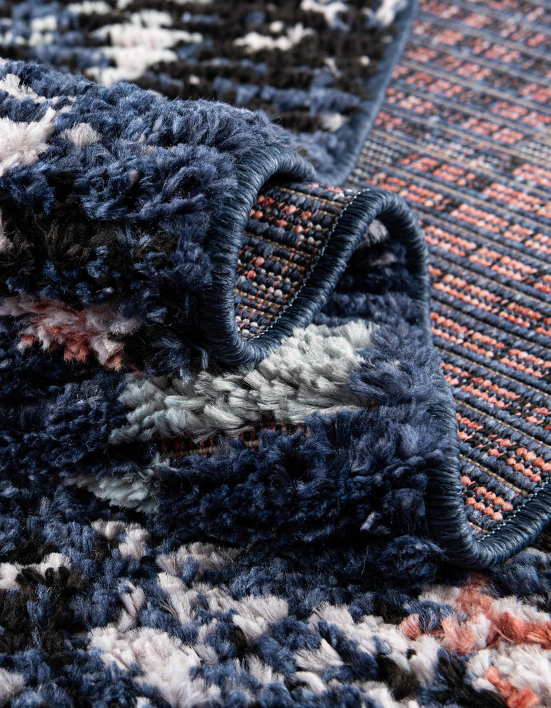 Tangier Treasures Collection Area Rug -  Chefchaouen Rectangle Navy Blue  lifestyle 38