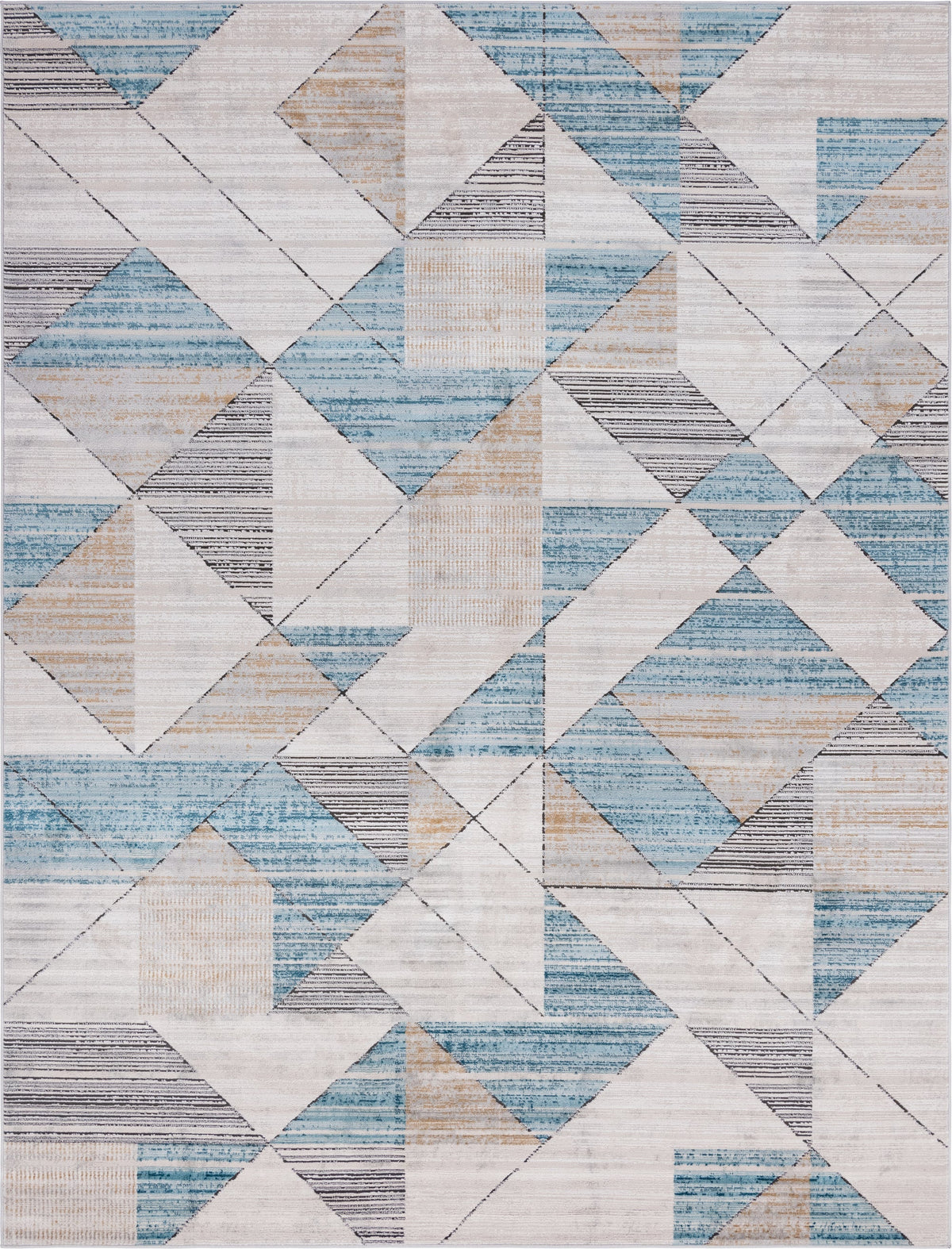 Dresden Elegance Collection Area Rug - Meissen Rectangle Blue  lifestyle 2