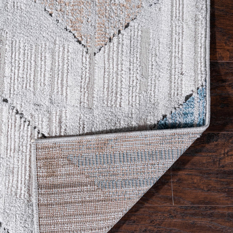 Dresden Elegance Collection Area Rug - Meissen Rectangle Blue  lifestyle 12