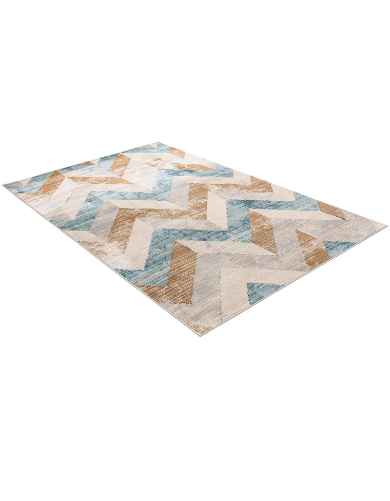Dresden Elegance Collection Area Rug -  Bautzen Rectangle Blue  lifestyle 4
