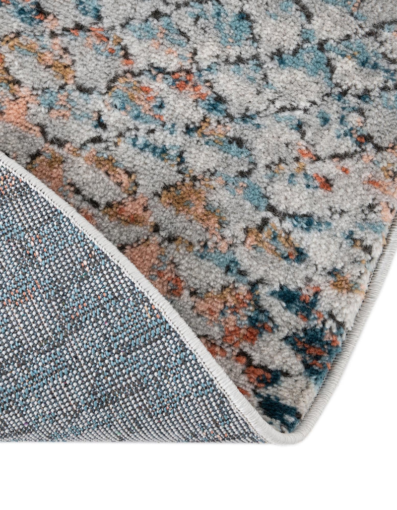 Dresden Elegance Collection Area Rug -  Freiberg Round Multi  lifestyle 36